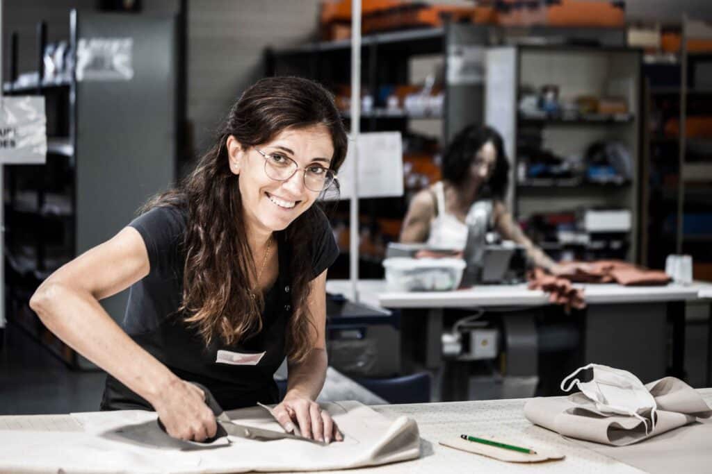 Sellerie sur mesure Allice mécanicienne